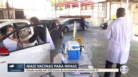 Mais De 600 Mil Doses De Vacina Contra A Covid 19 Chegam A Minas Gerais