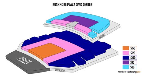 Rapid City The Monument Seating Chart | Shen Yun Performing Arts