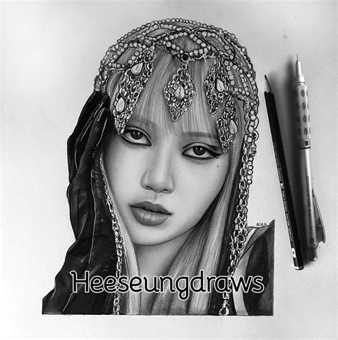 Total 60+ imagen blackpink lisa drawings - Viaterra.mx