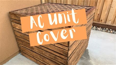 Ideas For How To Hide An Ac Unit Outside And What You Need