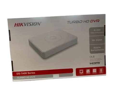 Hikvision Turbo Hd Channel Dvr Eco At Rs Piece Hikvision