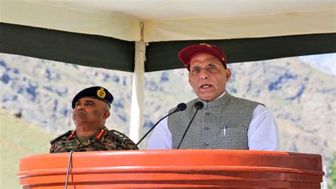 Rajnath Singh To Launch Arunachals Nechiphu Tunnel Other Key