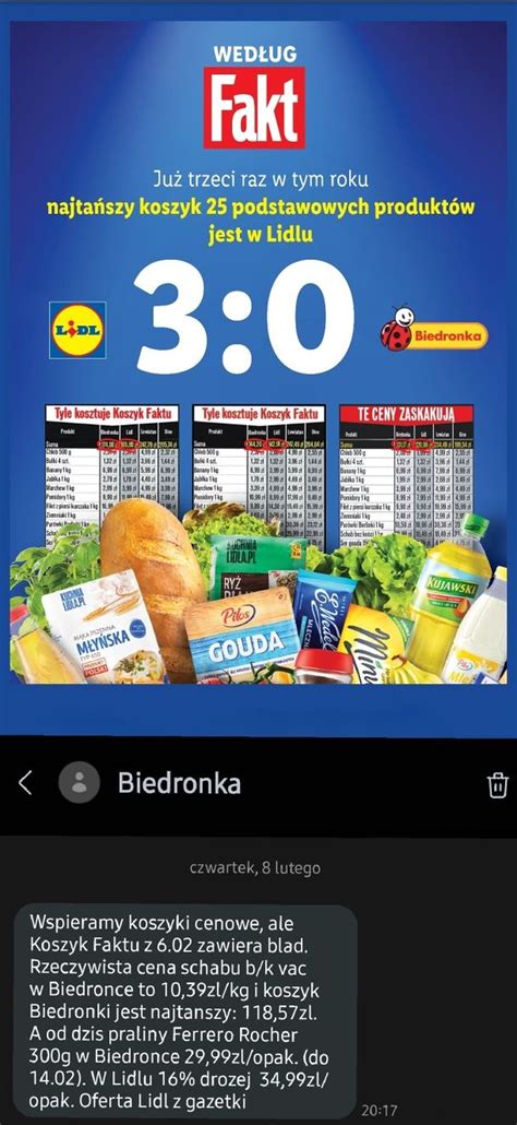 Biedronka Vs Lidl Wojna Nadal Trwa Demotywatory Pl