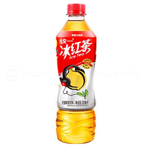 统一 柠檬味茶饮料 500ml15瓶 冰红茶茶饮料饮料饮料 食品 日用办公用品网 易优百