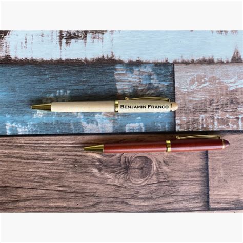 Wooden Pen For Engraving Etsy