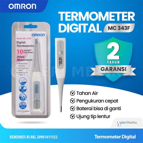 Jual Termometer Digital Omron Mc F Mc F Mc Mc