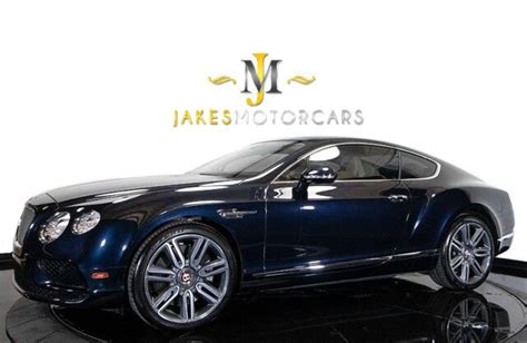 Used Bentley Continental Gt V Coupe Mulliner Driving