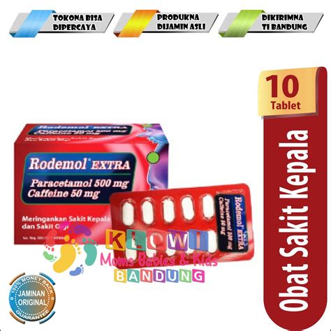 Jual Rodemol Extra Blister Kaplet Redakan Sakit Kepala Disc