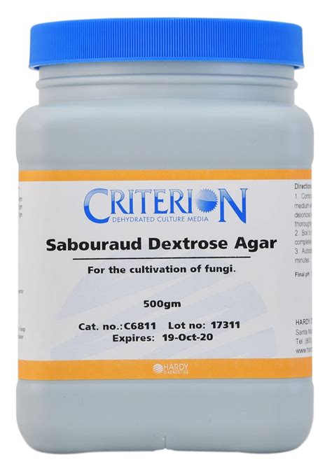 Hardy Diagnostics Sabdex Sabouraud Dextrose Agar Nepal Ubuy