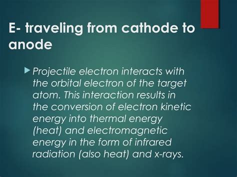 X Ray Production Emission Ppt