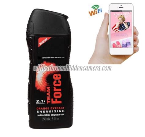 Axe Body Wash Bottle Hidden Spy Camera Wifi Hidden Camera 4k Hd