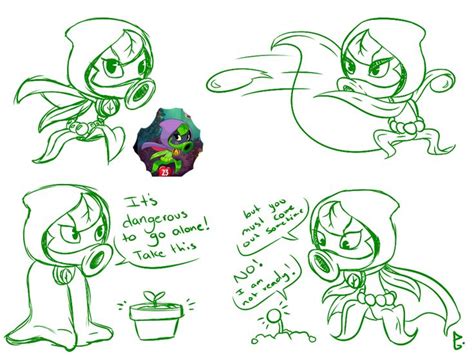 Green Shadow By Elementz124 On Deviantart Plant Zombie Plants Vs