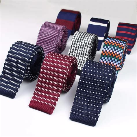 Fashion Men S Colourful Tie Knit Knitted Ties Necktie Narrow Slim