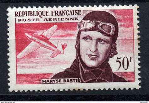 Poste aérienne TIMBRE France poste aérienne PA année 1955 n 34 neuf