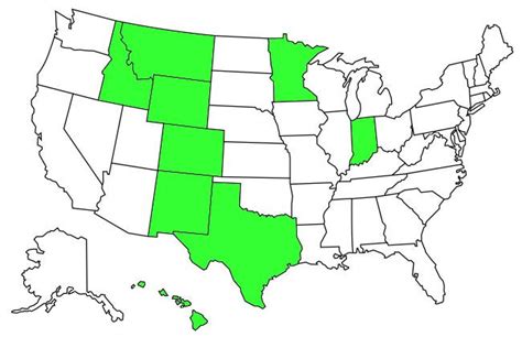 Map of States Visited