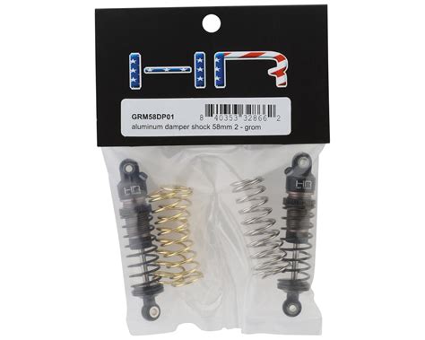 Hot Racing Arrma Grom 58mm Aluminum Shock Set 2 Front Rear