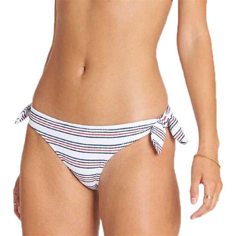 Billabong Salty Shore Low Rider Bikini Bottom White Xtremeinn