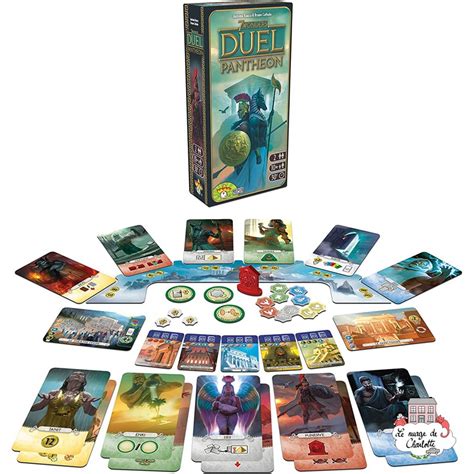 Acheter Wonders Duel Ext Pantheon Jeux De Soci T Repos Pr