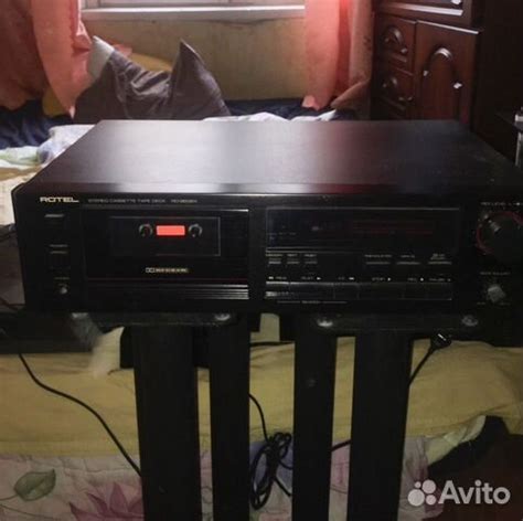 Rotel Stereo Cassette Tape Deck Rd Bx