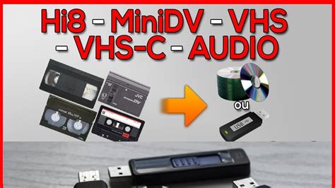 Enregistrer une cassette VHS sur une clé USB YouTube