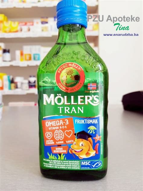 Moller`s Omega-3 Kids 250ml | eNarudžba