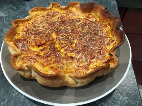 Tarte Au Potiron Oignon Lardons Recette De Tarte Au Potiron Oignon