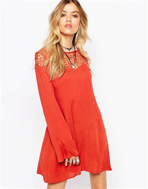 Missguided Robe trapèze style bohème en gaze Missguided Pickture