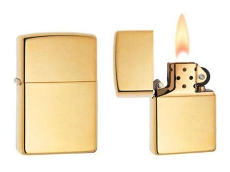 Zippo upaljač High Polish Brass Samson STRK