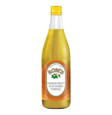 Roses Passion Fruit Flavoured Cordial 750ml Shop Today Get It