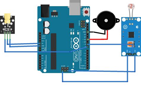 Technical hut projects: Arduino Laser Security System Project