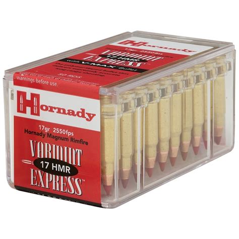 Hornady Varmint Express Hmr Ammo Gr V Max Rounds