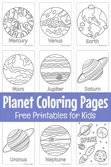 Free Printable Planets Solar System