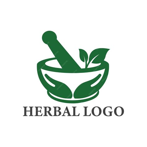 Premium Vector | Herbal logo design Vector Illustration template