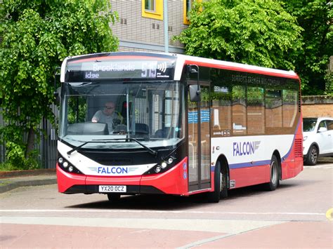 Falcon Buses Byfleet YX20OCZ On Route 515 At Kingston Cro Flickr