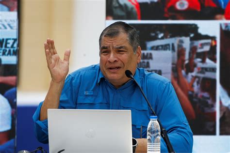 Former Ecuador President Correa says party will back security reforms ...