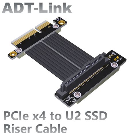 Adt Link U 2 Interface Sff 8639 Ssd Riser Card To Pcie 4 0 X4 Pcie Png