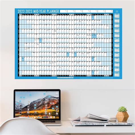 Buy A1 Academic Wall Planner Online Year 2022 23