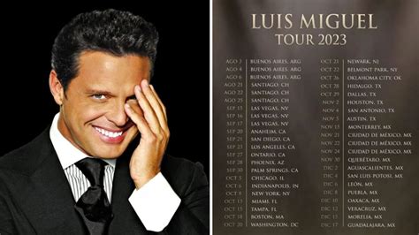 Conciertos De Luis Miguel 2024 En Usa - Marta Shawnee