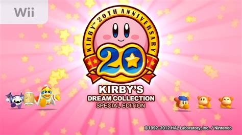 Kirby S Dream Collection Special Edition Youtube