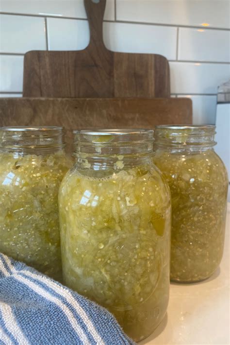 Tomatillo Salsa Verde Canning Recipe - Easy Preserving!