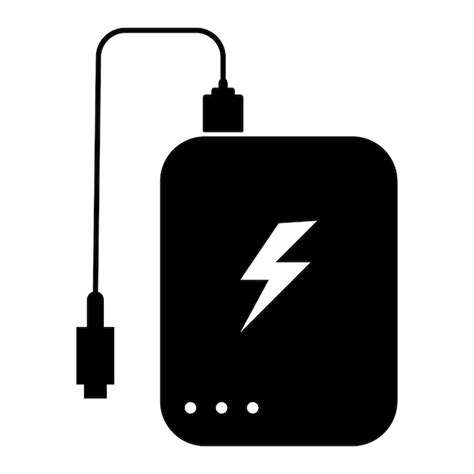 Premium Vector Powerbank Icon Vector