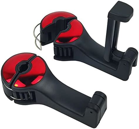 Amazon CHXILING Car Headrest Hooks With Phone Holder 2 Pcs Car