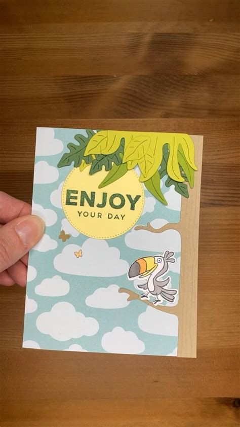 Stampin Up Jungle Pals Hello Card New For Sale A Bration