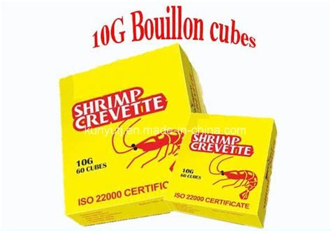 Shrimp Bouillon Cube Seasoning Cube And Spices