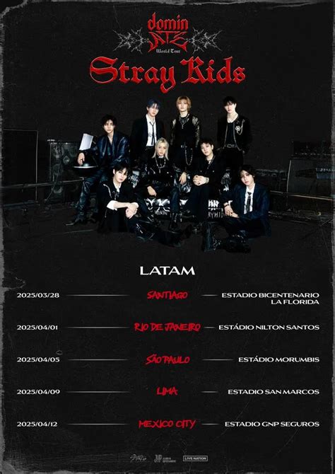 Stray Kids Chile 2025 Fecha Y Venta De Boletos Vía Ticketmaster Para