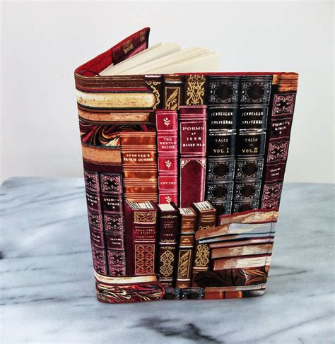 Book Sleeve Book Dust Jacket Book Protector Fabric Book Etsy Uk