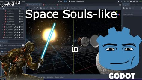 Space Souls Like Prototype In Godot Devlog The Beginning Youtube