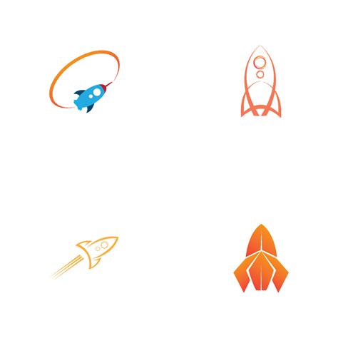 Rocket logo design Stock Vector, rocket logo design illustration ...