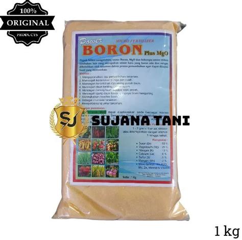 Pupuk Super BORON Plus Mg0 Micro Fertilizer 1 Kg Lazada Indonesia