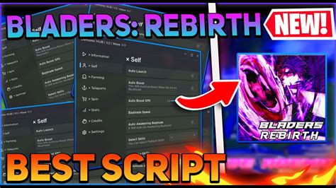 Bladers Rebirth Script GUI Hack Auto Spin Auto Skills Auto Farm